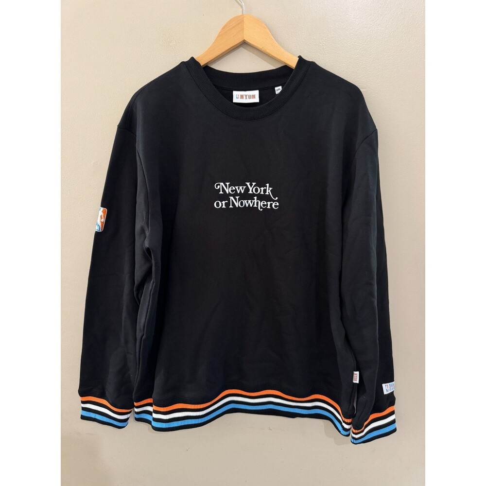 Mens 2XL NYON New York Or Nowhere x Knicks NBA Crewneck Sweatshirt Heavyweight
